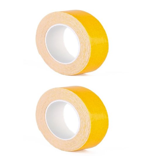 2 Adet - Çift Taraflı Köpük Bant 18 mm x 2 Metre Dayanıklı, Ultra Yapışma Özellikli