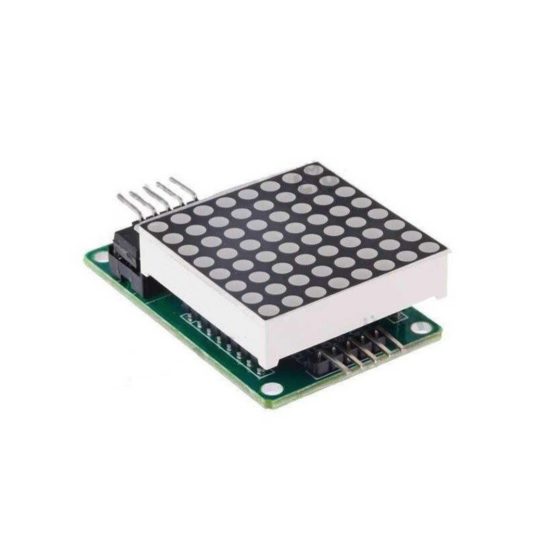 Max7219 8x8 Kırmızı Dot Matrix Modülü Shield Arduino - Görsel 3