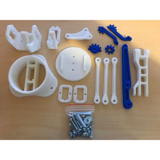 Arduino Robot Kol Plastik Set (17 Parça, Vida Seti Hediyeli) - Görsel 4