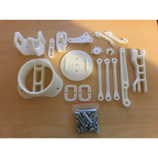 Arduino Robot Kol Plastik Set (17 Parça, Vida Seti Hediyeli) - Görsel 5