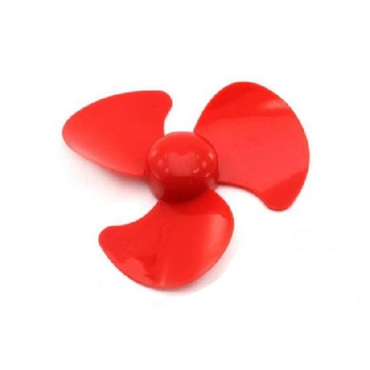 5 Adet DC Motor için Deney Motoru Pervanesi Mini Plastik Pervane - Görsel 2