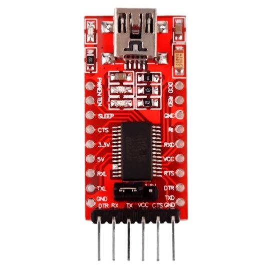 USB TO TTL Çevirici Modül FT232RL Arduino Yeni + 5 Pin Kablo - Görsel 2