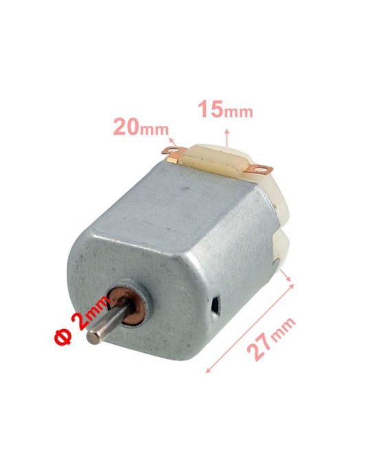 10 Adet DC Motor, Deney Motoru, 3V, 6V Motor Yüksek Devir Dinamo Motor - Görsel 2