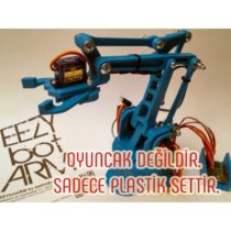 Arduino Robot Kol Plastik Set (17 Parça, Vida Seti Hediyeli)