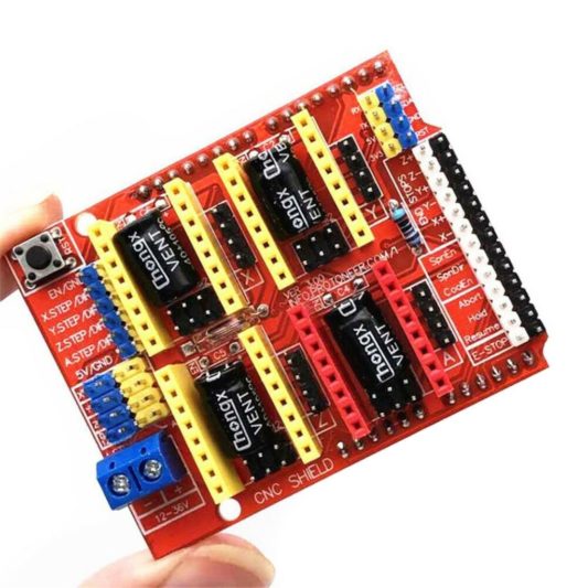 Arduino CNC Shield - A4988 Uyumlu CNC 3D Printer Step Motor - Görsel 7