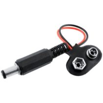 Arduino Uyumlu Jaklı 9V Pil Bağlantı Kablosu 9 Volt Pil Başlığı Jack Battery Connector