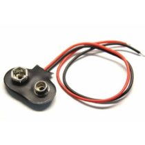 1 Adet - 9V Pil Başlığı Bağlantı Kablosu Jack Soket 9Volt Arduino