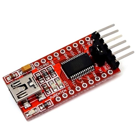 USB TO TTL Çevirici Modül FT232RL Arduino Yeni + 5 Pin Kablo - Görsel 7