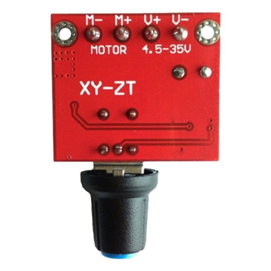 4.5V-35V - 5A 90W 12V Pwm DC Motor Hız Kontrol Devresi - Görsel 2