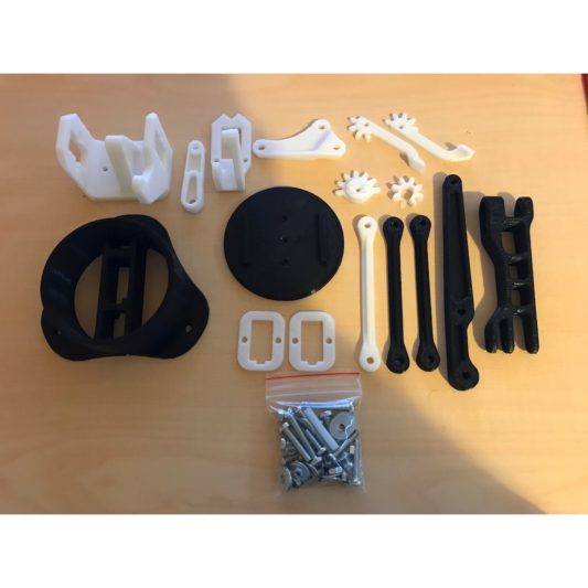 Arduino Robot Kol Plastik Set (17 Parça, Vida Seti Hediyeli) - Görsel 7