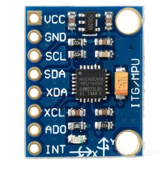 MPU6050 6 Eksenli Gyro ve Eğim Sensörü GY521 Accelerometer - Görsel 2