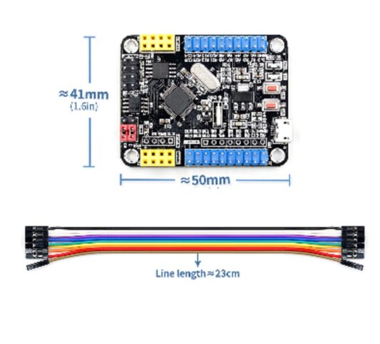 STM32F103C8T6 Mini Geliştirme DC 5V WIFI ESP8266/NRF24L01/WS1053 - Görsel 5