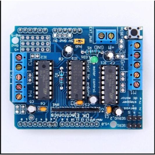 Arduino Motor Sürücü Kartı - Motor Driver Shield (L293D) - Görsel 5