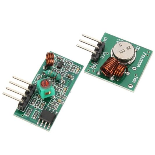 433Mhz RF Alıcı Verici Modülleri Arduino, Pic