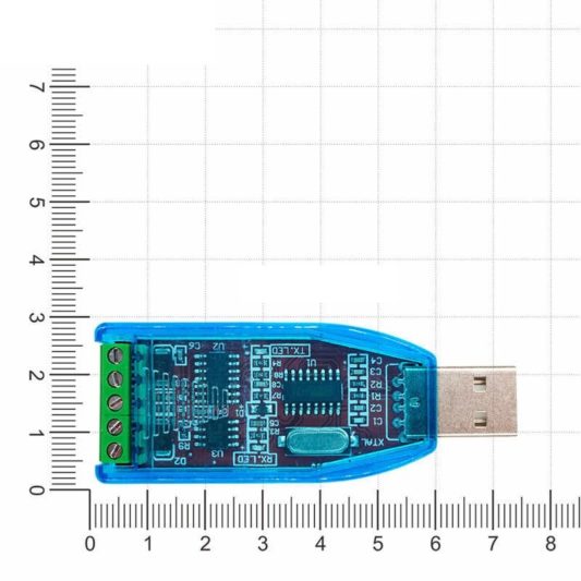 Endüstriyel USB RS485 Iletişim Modülü Çift Yönlü  TVS Koruması ile U485CH340G - Görsel 2