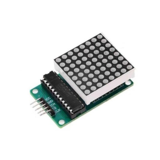 Max7219 8x8 Kırmızı Dot Matrix Modülü Shield Arduino - Görsel 2