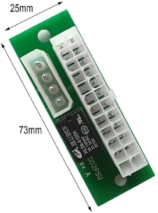 ADD2PSU 2 Güç Kaynağını Birbirine Bağlayın PSU Birleştirici - Görsel 2