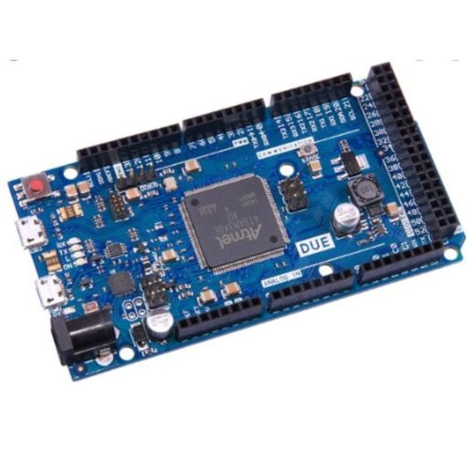 Arduino Due R3 Atmel ARM 32bit ATSAM3X8E Test Kartı + USB Kablo - Görsel 2