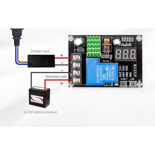 VHM-004 8-60V Lityum Pil - Akü Şarj Kontrol Devresi - Görsel 4