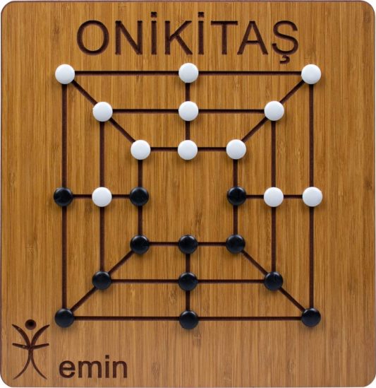 Ahşap Oniki Taş Strateji Oyunu, On İki Taş Zeka Oyunu - Görsel 2