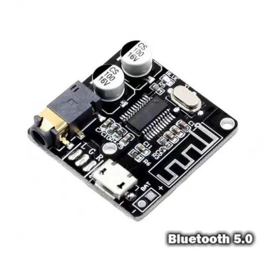 VHM-314 MP3 Bluetooth 5.0 Alıcı - Kablosuz Stereo Müzik Modülü - Görsel 2