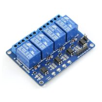 4 Kanal Röle Kartı, 4 Relay Module 5V - 4'lü 5V Röle Kartı