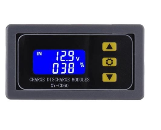 XY-CD60 Solar Batarya Şarj Kontrolörü 12V 24V 48V Şarj Deşarj Kontrol Modülü Gerilim Akım Koruyuculu - Görsel 5