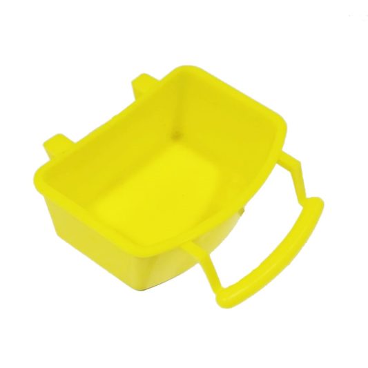 Tüm Kafes Kuşları İçin Lüx Tünekli YEMLİK - 1 Adet - 8x6x4cm - Görsel 2
