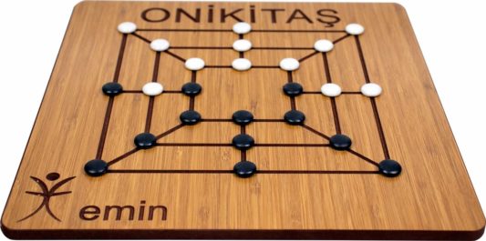 Ahşap Oniki Taş Strateji Oyunu, On İki Taş Zeka Oyunu - Görsel 4