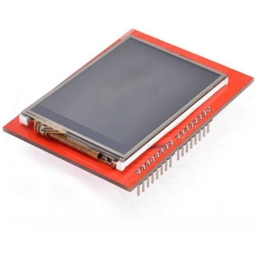 2.4'' TFT LCD SHİELD Rezistif Dokunmatik Ekran Arduino Uno Uyumlu