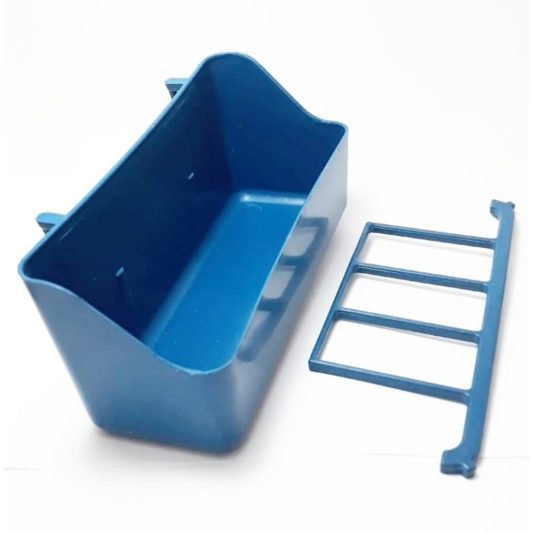 Tüm Kafes Kuşları için Izgaralı Yemlik 14 cm - 1 Adet - Görsel 3