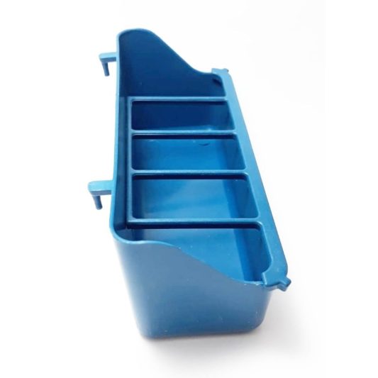 Tüm Kafes Kuşları için Izgaralı Yemlik 14 cm - 1 Adet - Görsel 2