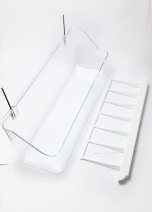 Tüm Kafes Kuşları için Kristal Yemlik, Mamalık 19cm - 1 Adet - Görsel 2