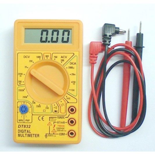Technomax Ölçü Aleti Multimetre Ampermetre Test Cihazı TM-9211 - Görsel 2