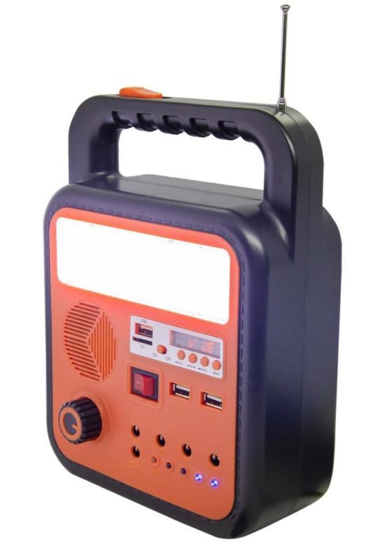 Gold Silver GS-902P Güneş Enerjili Solar Lamba, Radyo, SD,  USB - Görsel 2