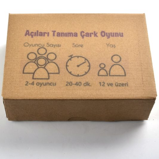 Açıları Tanıma Çark Oyunu - Matematik İşlem Zeka Oyunu