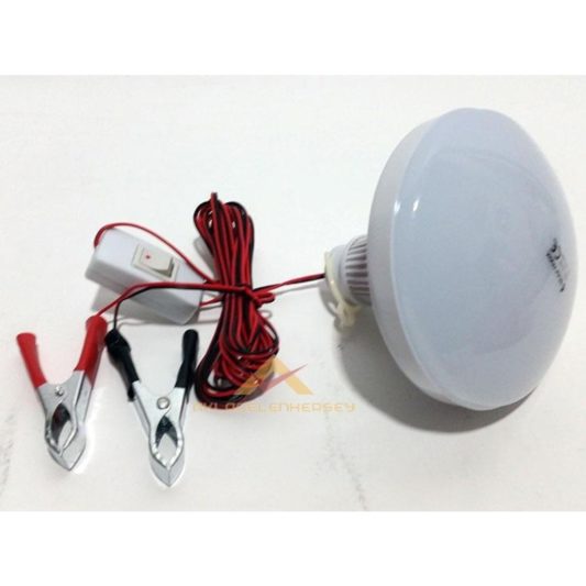 Starmax SM-2105 Akü Seyyar Lamba Led Ampul 12V 4 Metre Kablo