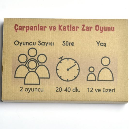 Çarpanlar ve Katlar Zar Oyunu - Matematik İşlem Zeka Oyunu - Görsel 3