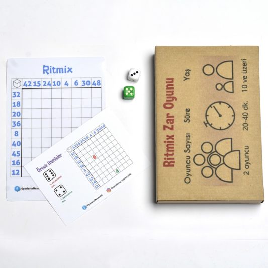 Ritmix Zar Oyunu - Matematik İşlem Zeka Oyunu - Görsel 5