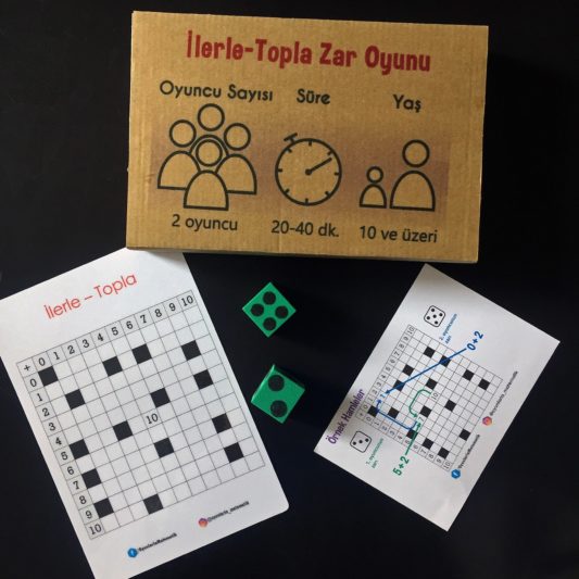 İlerle-Topla Zar Oyunu - Matematik İşlem Zeka Oyunu