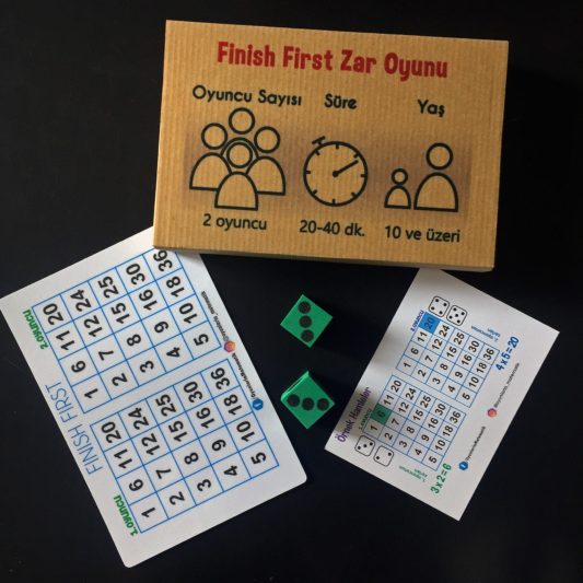 Finish First Zar Oyunu - Matematik İşlem Zeka Oyunu