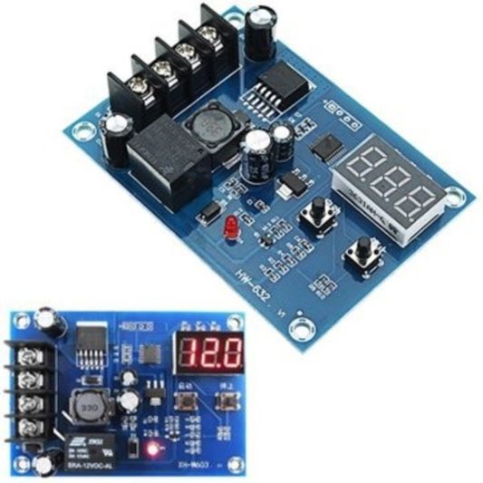 HW-632 12-24V Akü Şarj Kontrol Modülü Güneş, Lityum Li-on Batarya - Görsel 2