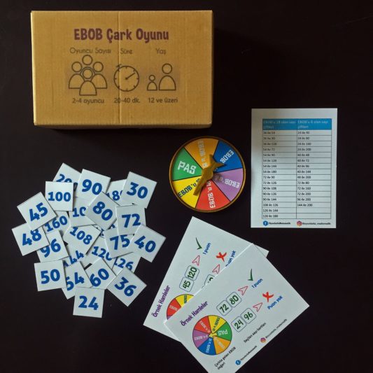 EBOB Çark Oyunu - Matematik İşlem Zeka Oyunu - Görsel 2