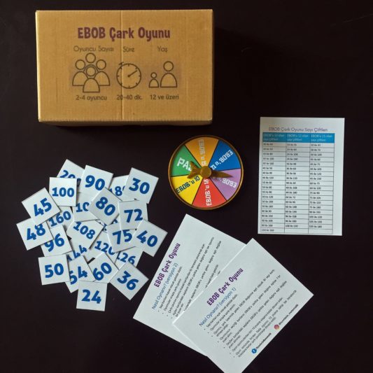EBOB Çark Oyunu - Matematik İşlem Zeka Oyunu