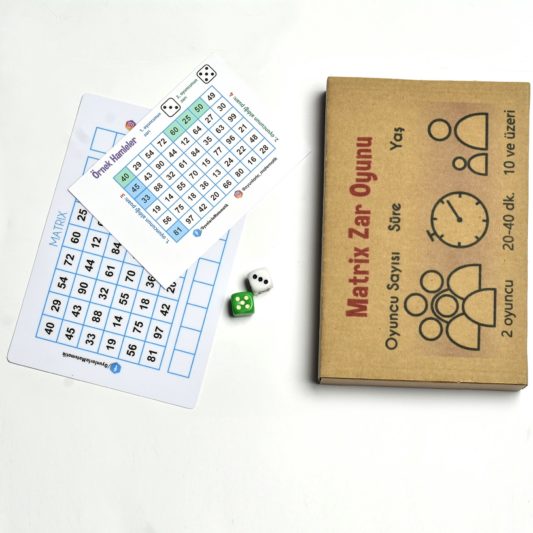 Matrix Zar Oyunu - Matematik İşlem Zeka Oyunu - Görsel 5
