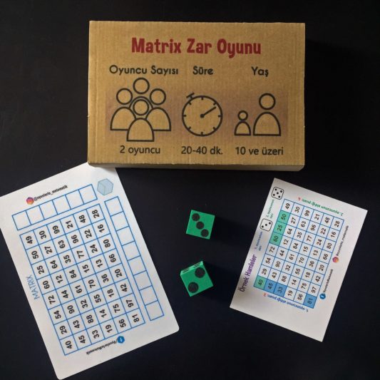 Matrix Zar Oyunu - Matematik İşlem Zeka Oyunu
