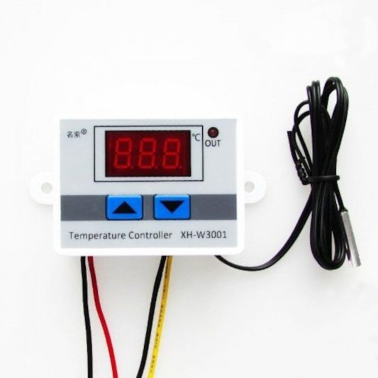 XH-W3001 220V AC Dijital Termostat Akvaryum Kuluçka Modül, Sensör - Görsel 2