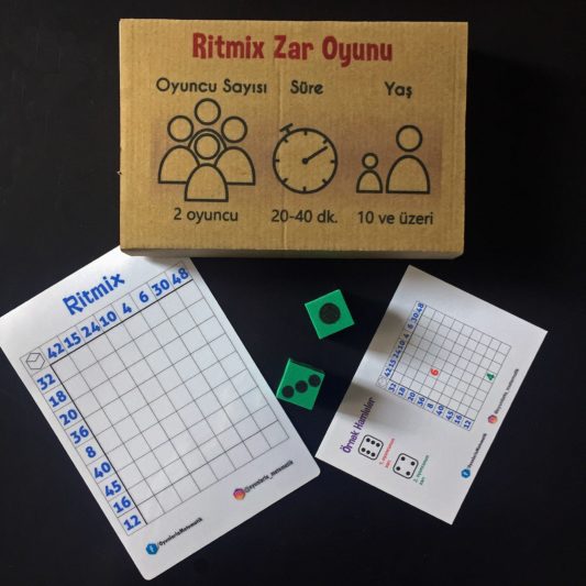 Ritmix Zar Oyunu - Matematik İşlem Zeka Oyunu