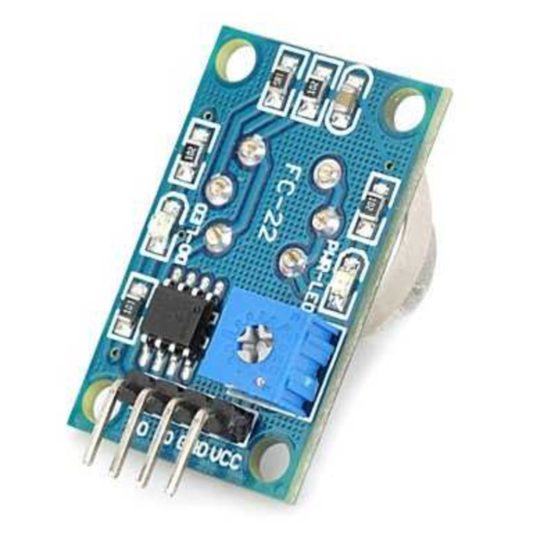 FC-22-A MQ-2 Arduino Duman LPG Bütan Hidrojen Gaz Sensörü Modülü MQ2 - Görsel 2