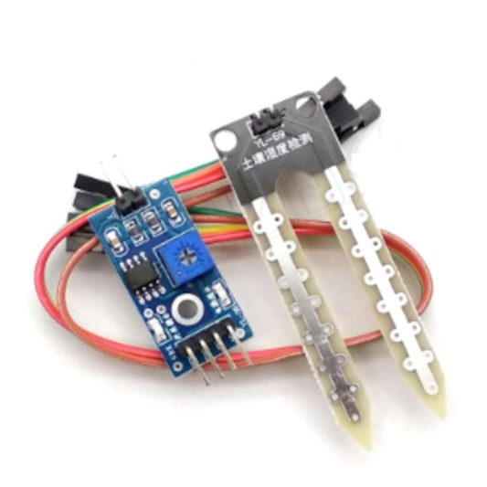 Arduino Toprak Nem Algılama Sensörü Sensor, Soil Moisture Sensör - Görsel 3